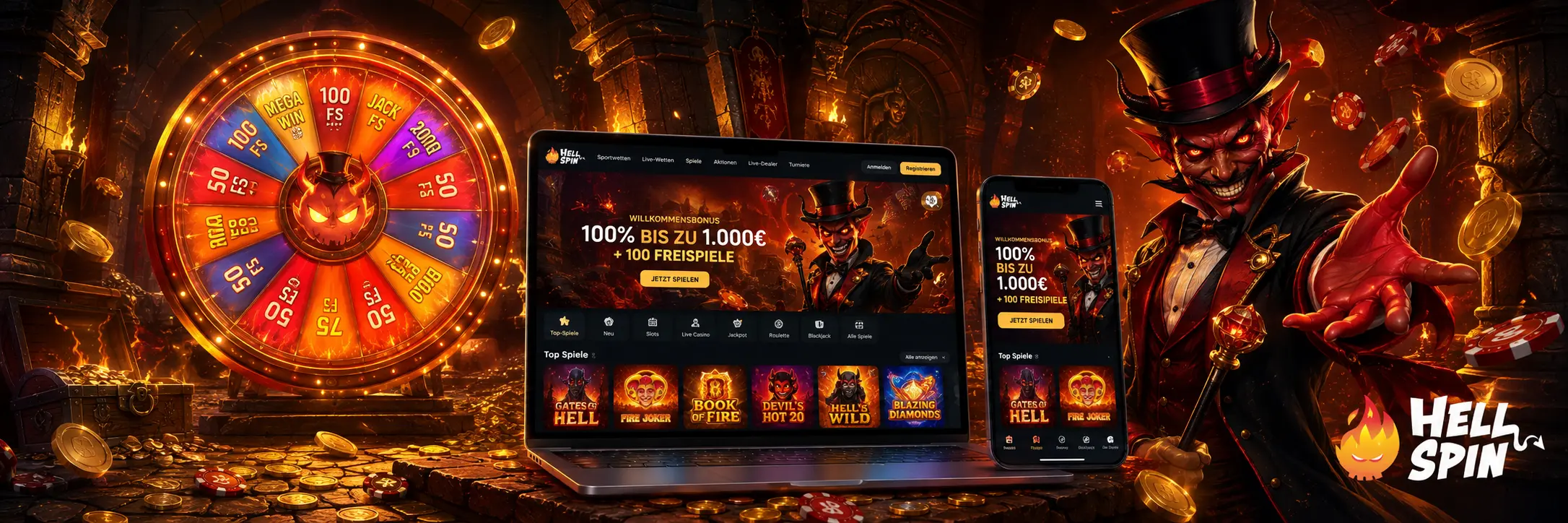 HellSpin Mobile Experience in Österreich